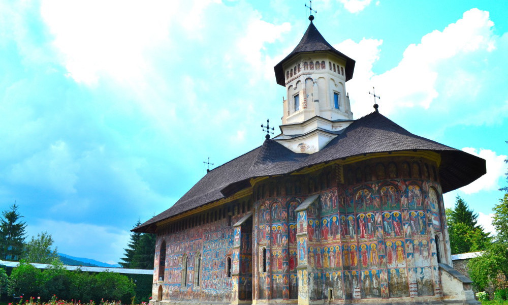 monasterios pintados de Bucovina, Rumania, monasterio de Moldovita