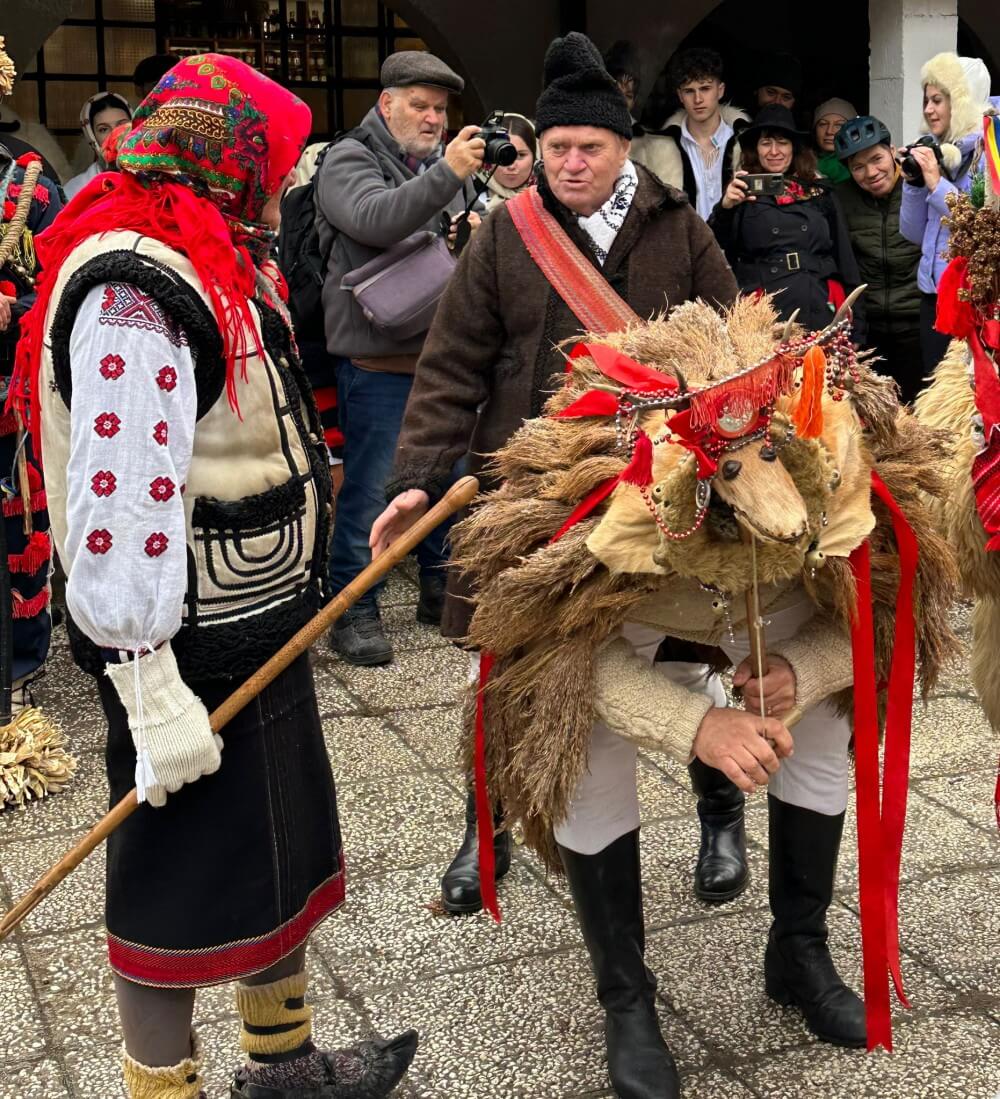 baile del ciervo rumania