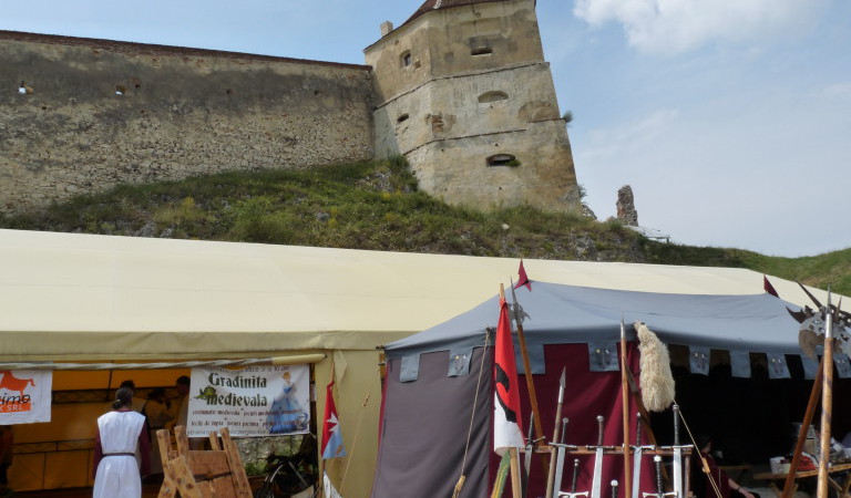 la fortaleza de Rasnov Transilvania