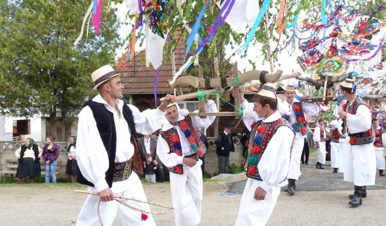 fiesta agraria en rumania