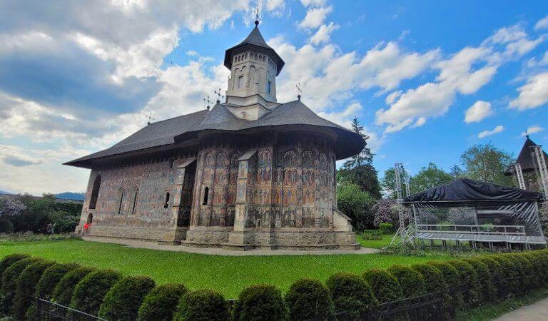 el monasterio de Moldovita