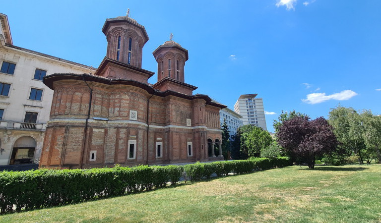 la iglesia Cretulescu Bucarest