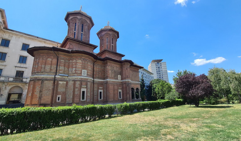 la iglesia Cretulescu Bucarest