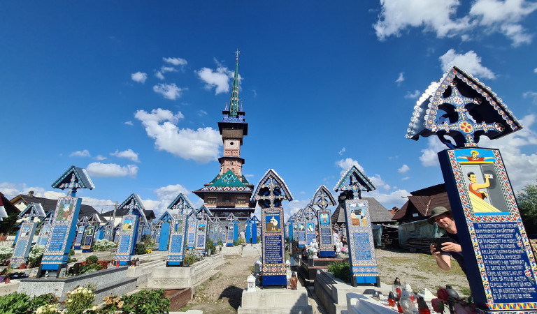 la iglesia de Sapanta Maramures