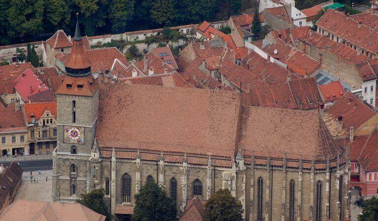 la iglesia negra de Brasov