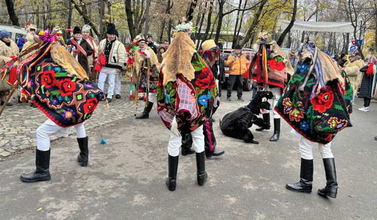 tradiciones rumania en invierno