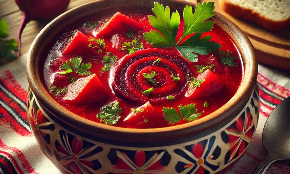 remolacha sopa tradicional de bucovina remolacha sopa tradicional de bucovina