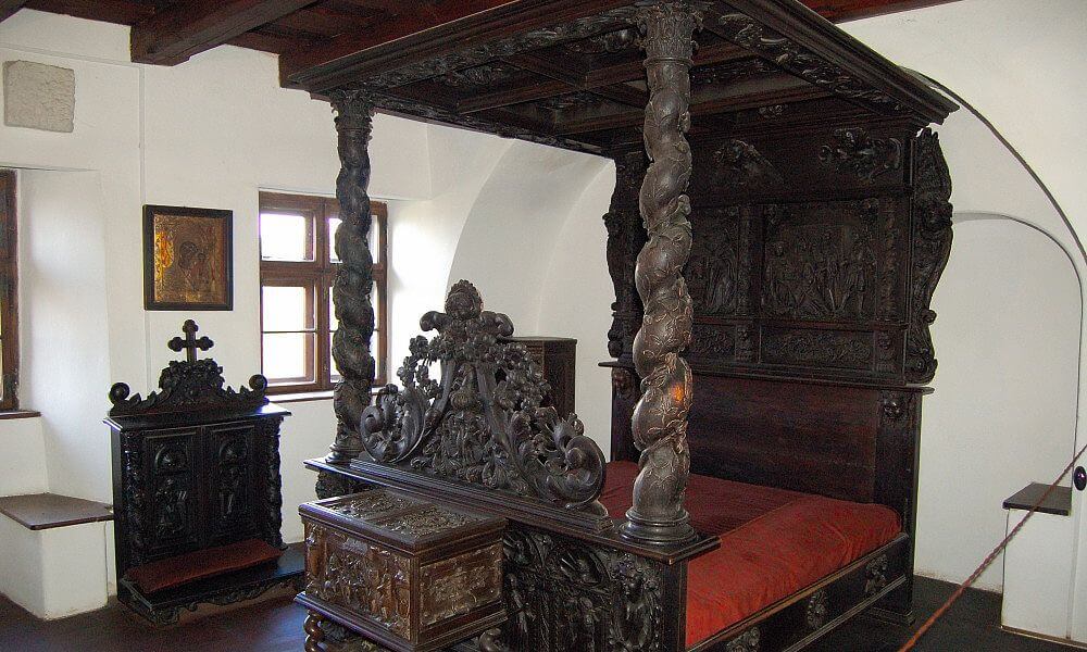 Interior del Castillo de Bran Rumanía