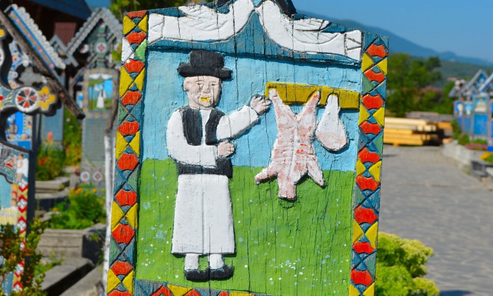 El Cementerio feliz de Sapanta Maramures Rumania