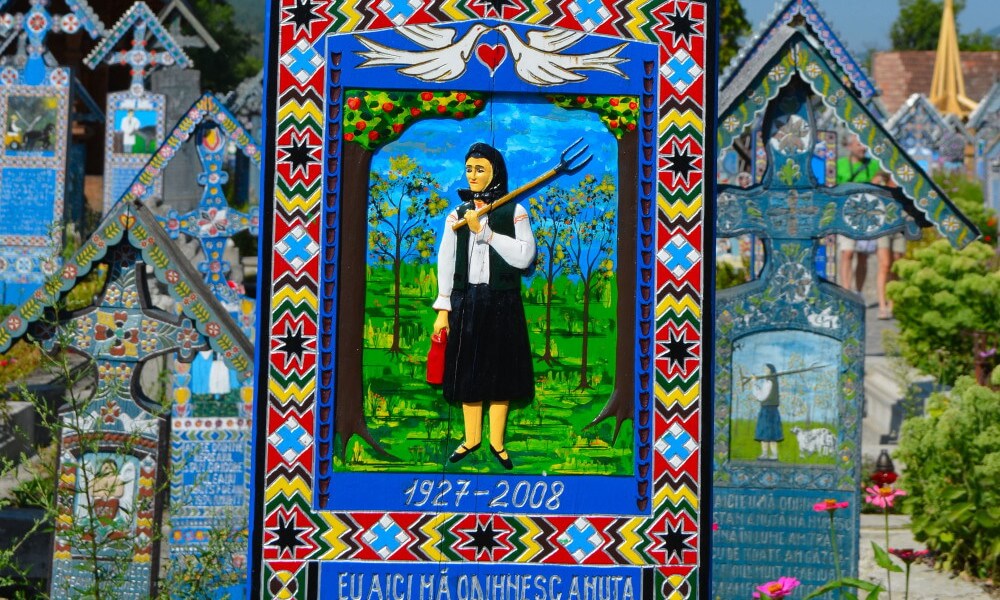 El Cementerio feliz de Sapanta Maramures Rumania