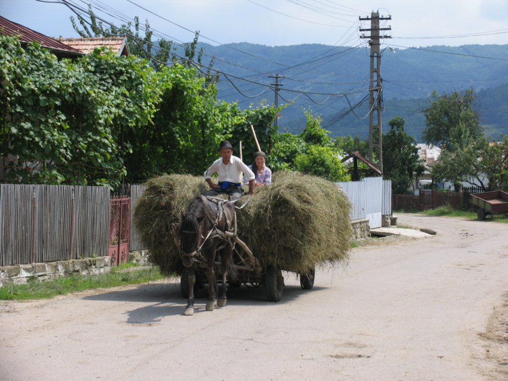 desconectar en un pueblo de rumania