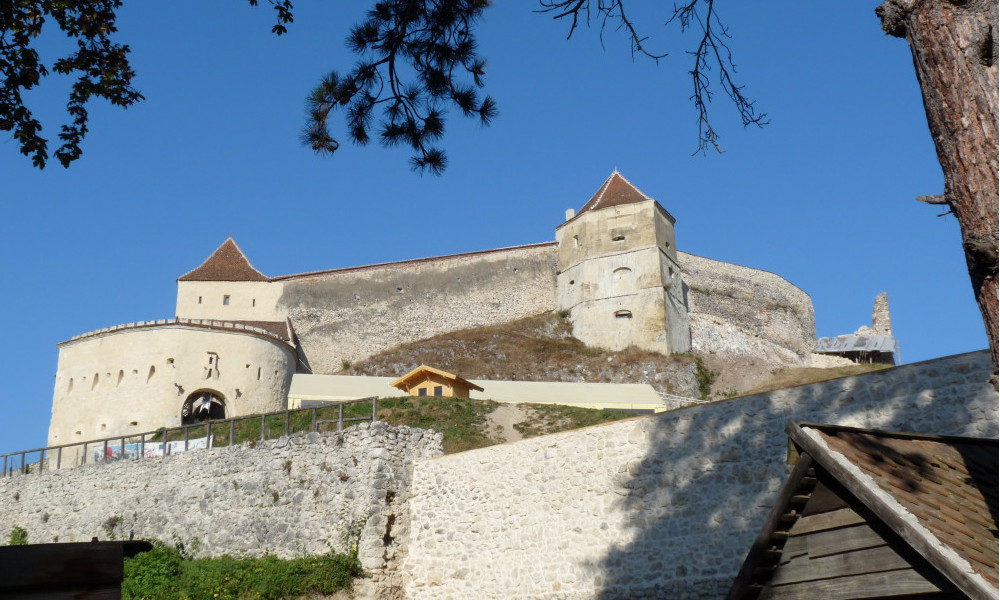 Fortaleza de Râșnov en Transilvania