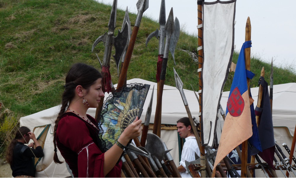 festival medieval fortaleza Rasnov
