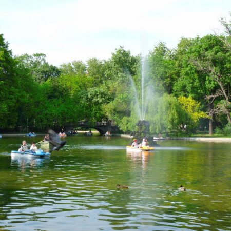 El parque Cismigiu