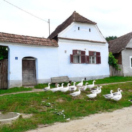 Pueblo de Transilvania, Rumania