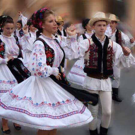Folclore Sibiu, Rumania