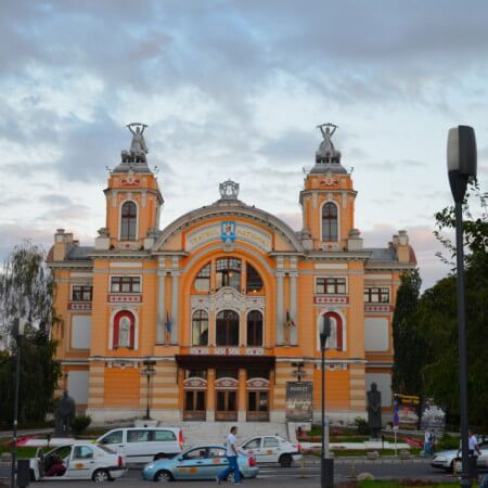 Transilvania, Cluj Napoca, El teatro