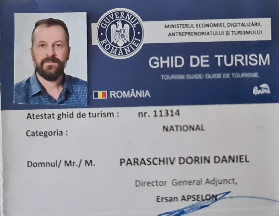 Dorin Paraschiv guia local en Rumania