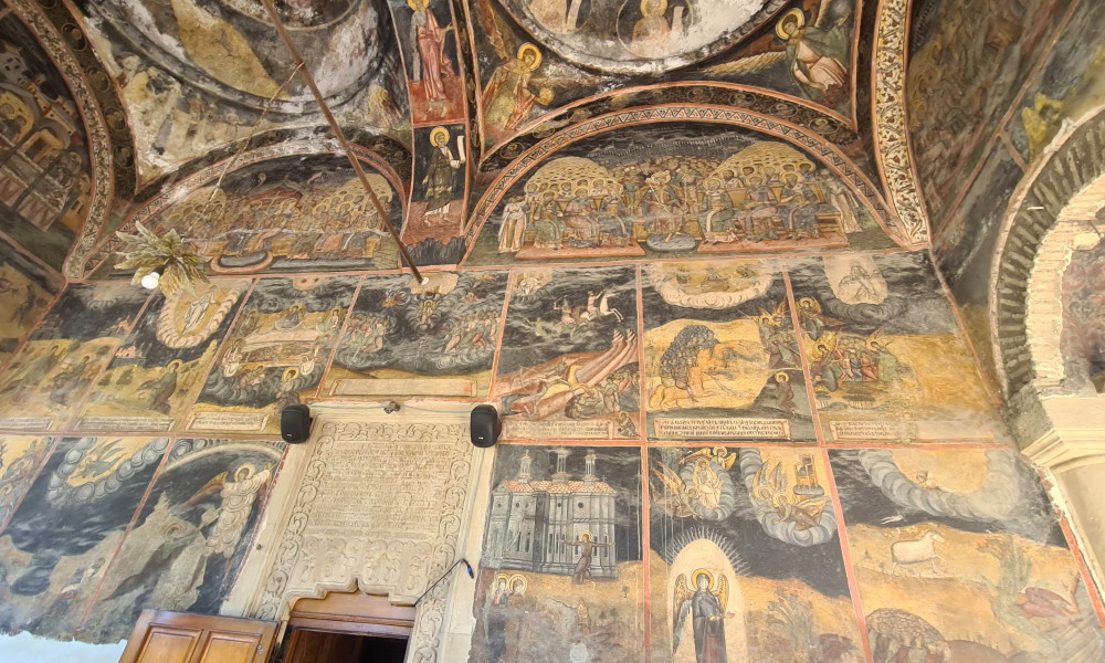 frescos Iglesia Kretzulescu Bucarest