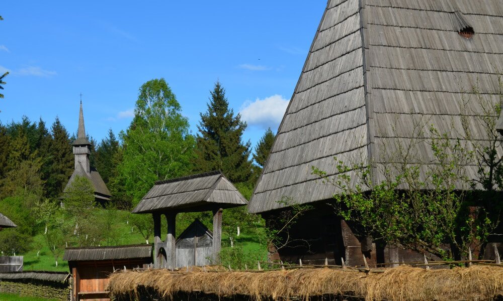 Pueblo tipico Maramures, Rumania