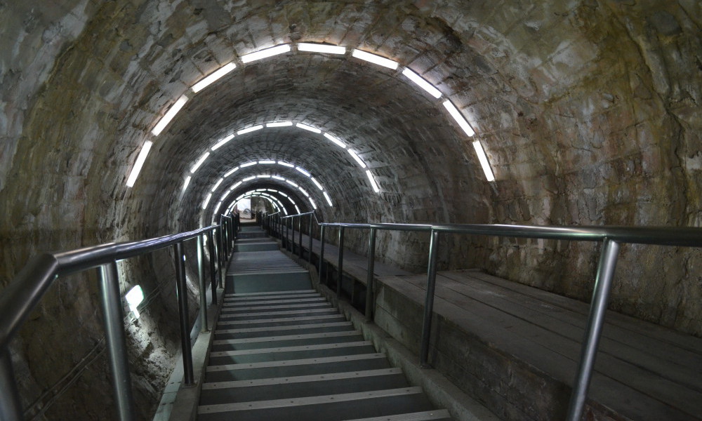 interior de la mina de sal turda