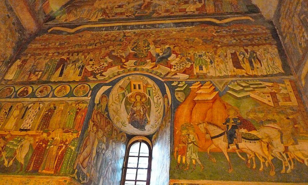 Informacion, fotos, imagenes del monasterio Arbore, Bucovina, Rumania