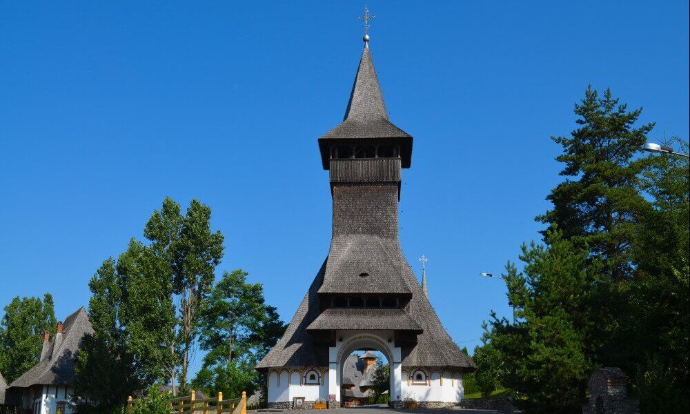 El Monasterio de Bârsana Maramures.