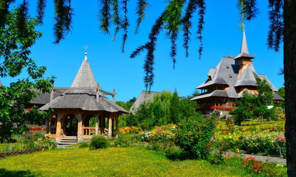 El Monasterio de Bârsana Maramures