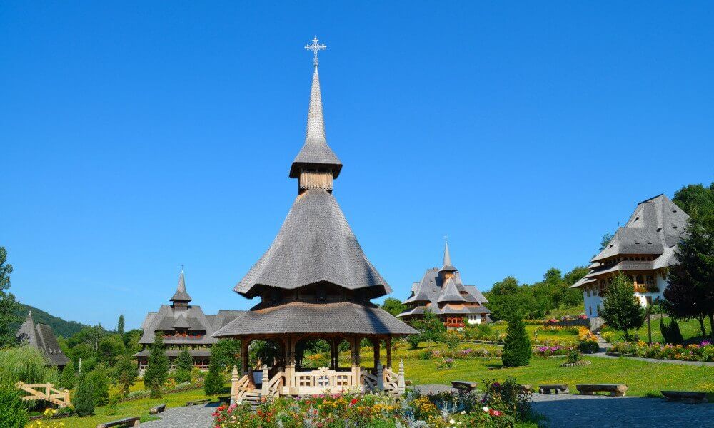 El Monasterio de Bârsana, Maramures.