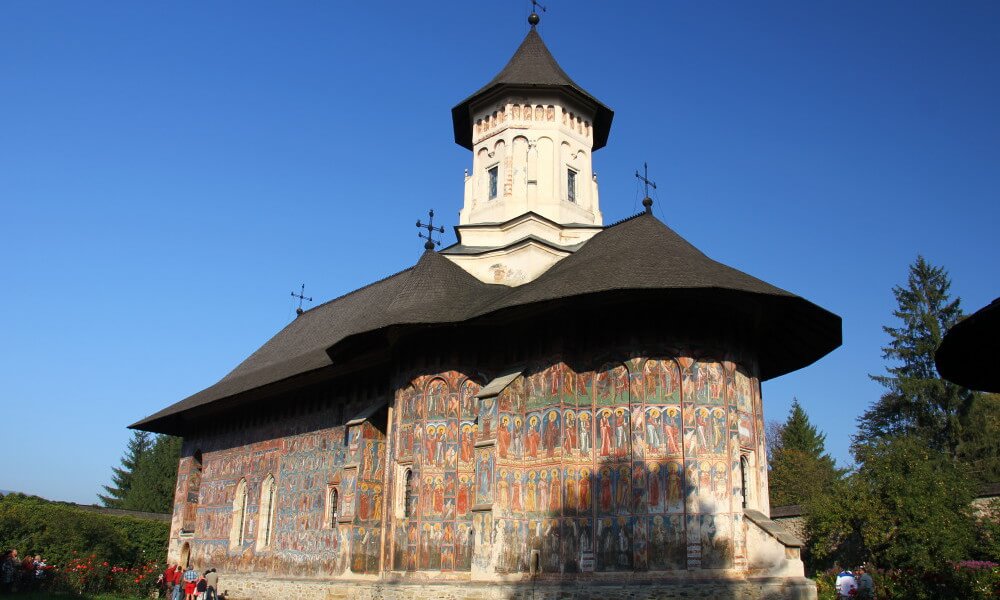 imagenes del Monasterio de Moldovita