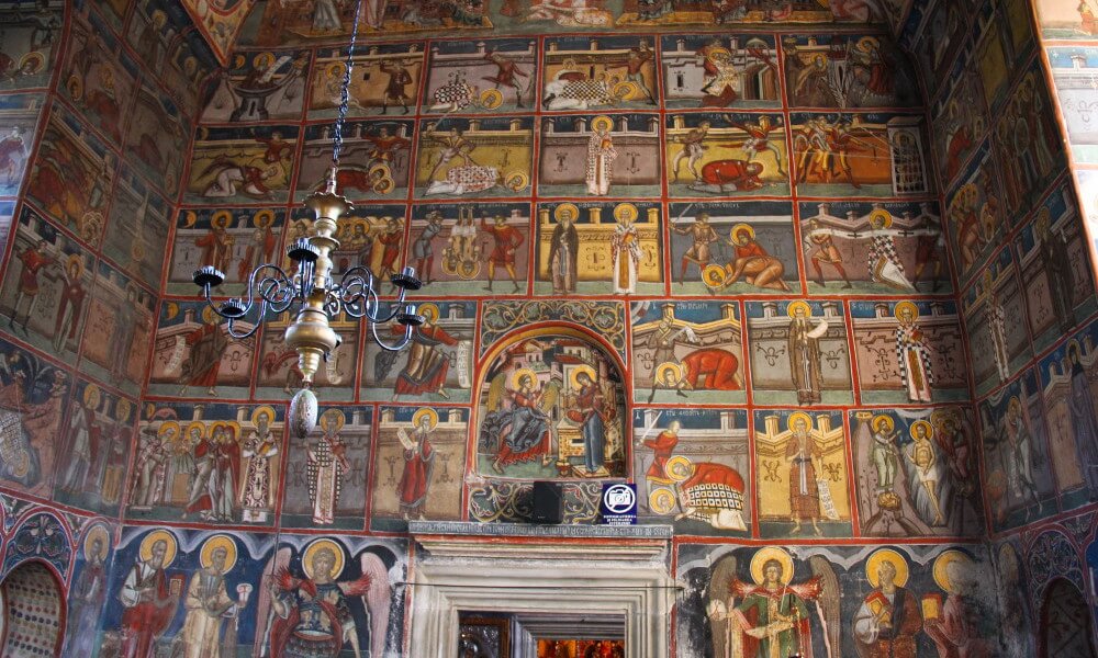 Monasterio de Moldovita, Moldovita en Bucovina, ruta de los monasterios pintados de Bucovina, Rumania