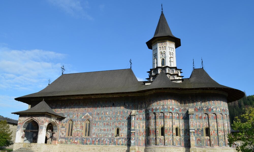 Monasterio de Sucevita, Sucevita en Bucovina, ruta de los monasterios pintados de Bucovina, Rumania
