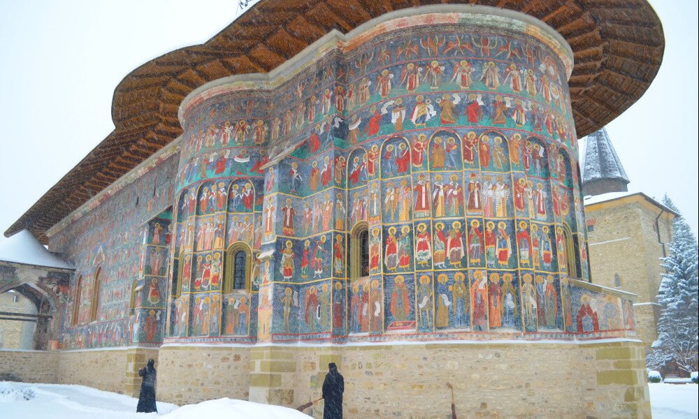 el Monasterio de Sucevita