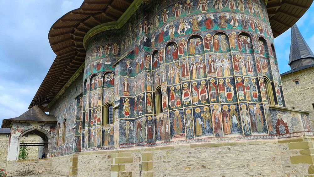fotos monasterio pintados de Bucovina imagenes monasterios pintados de Bucovina