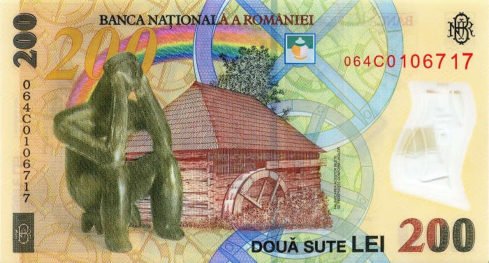 moneda rumana leu