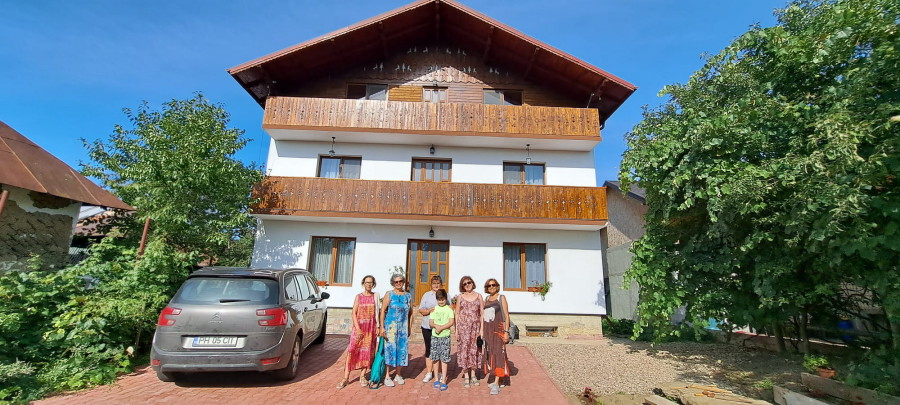 Casa rural en los Cárpatos de Rumanía en Starchiojd: alojamiento auténtico en la montaña