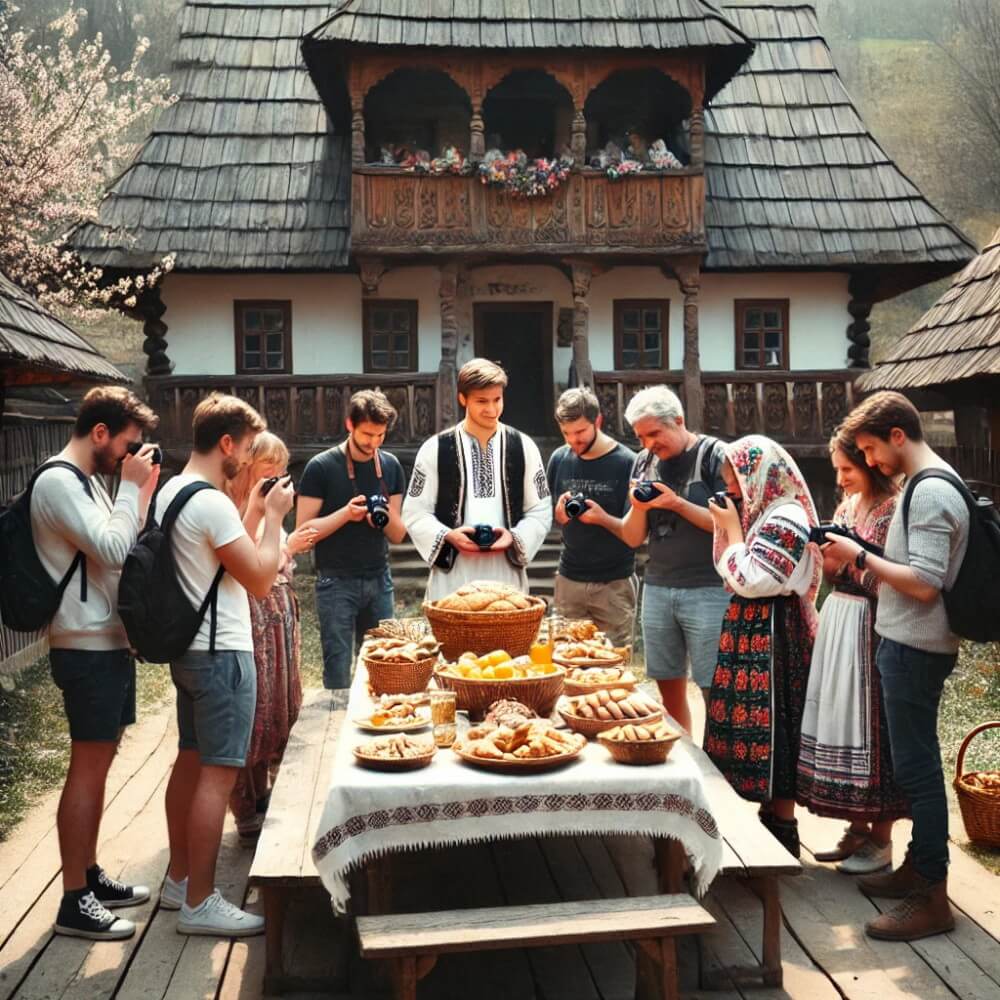 turistas disfrutando de la pascua en rumania turistas disfrutando de la pascua en rumania