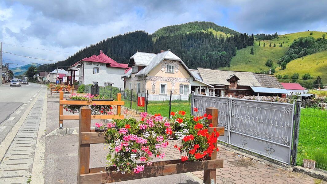 el pueblo de Ciocanesti Bucovina