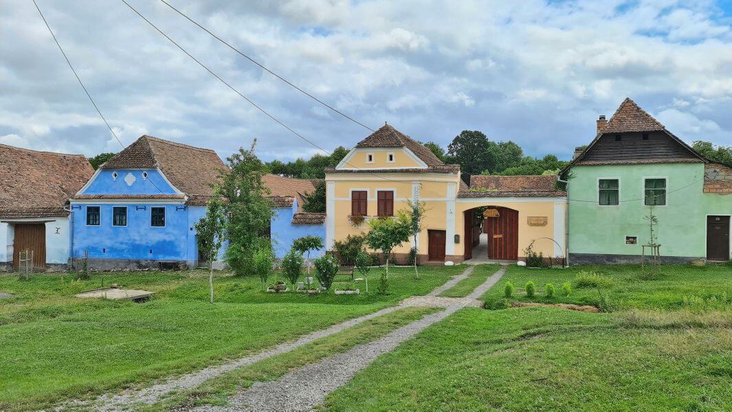 el pueblo de Viscri Transilvania