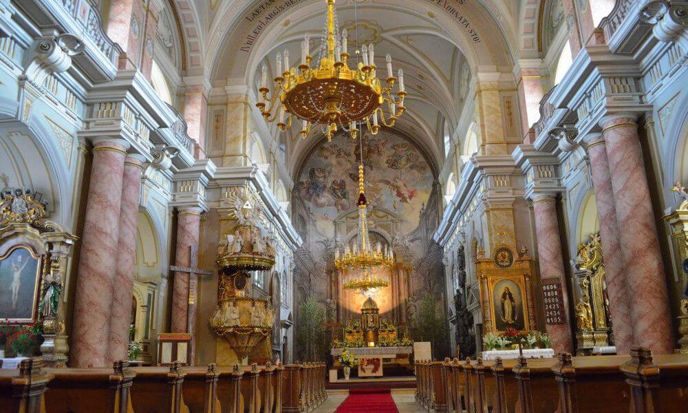 la iglesia catolica de Sibiu