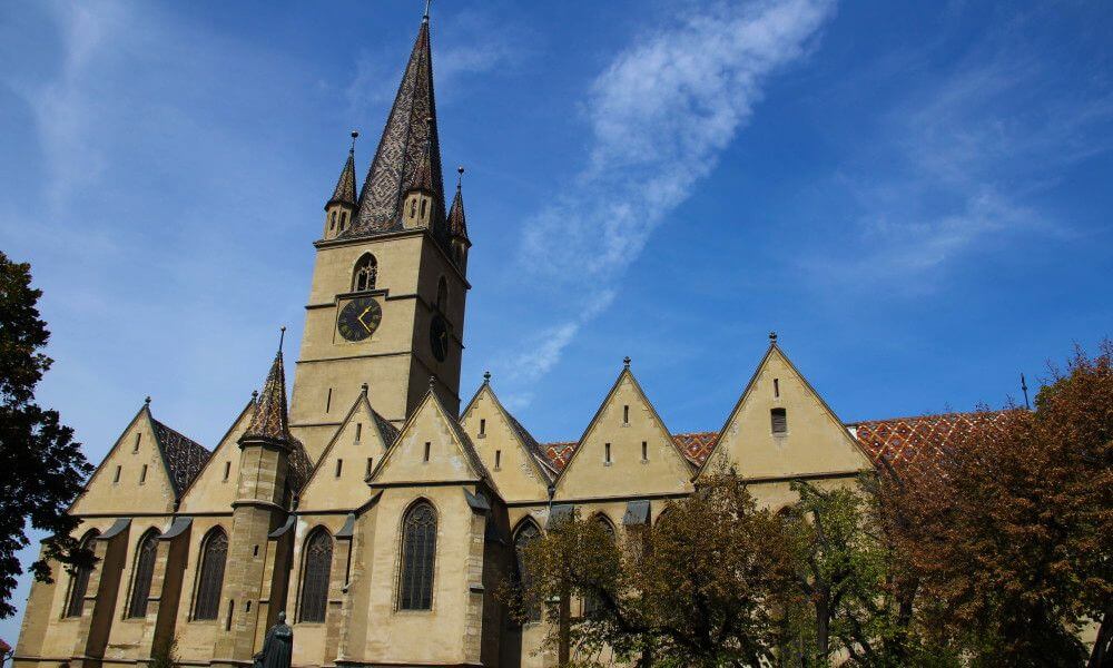 La iglesia evangelica de Sibiu