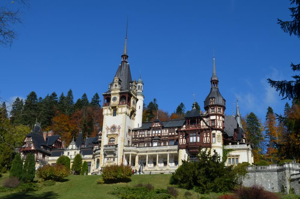 el Palacio de Peles en Sinaia