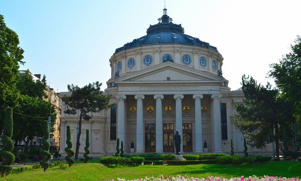 Fotos del Ateneo rumano de Bucarest Rumania