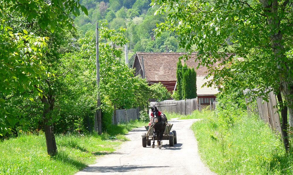 Foto pueblo de Transilvania
