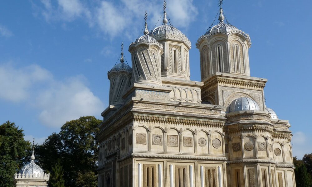 guia valaquia El monasterio Curtea de Arges, Rumania