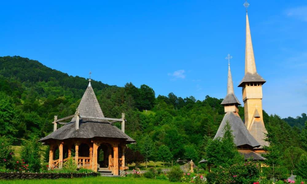 Monasterio Barsana, Maramures, Rumania, atracciones turisticas rumania