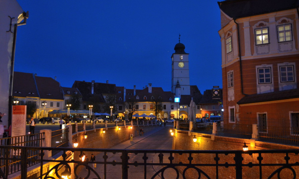 Sibiu, ciudad medieval de Transilvania