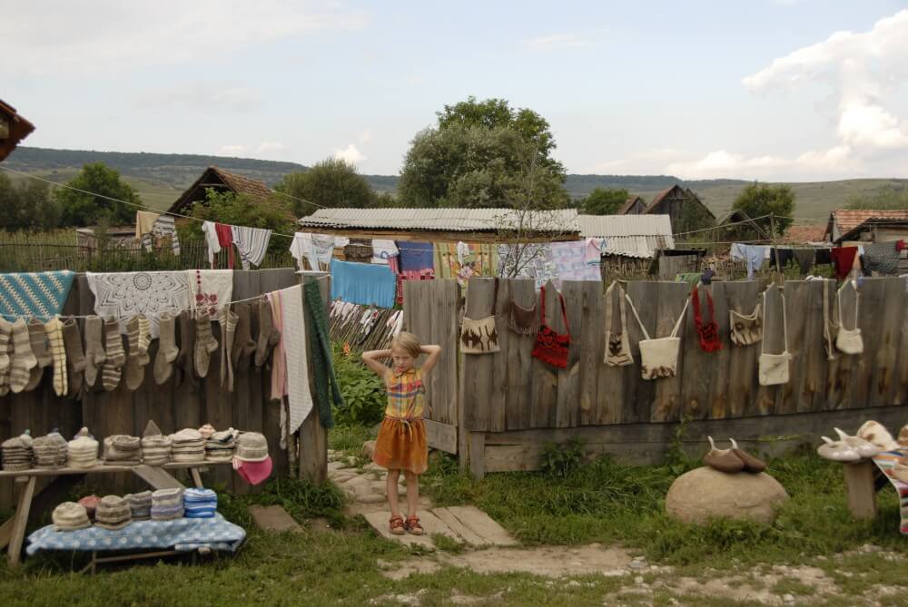 la vida en un pueblo sajon