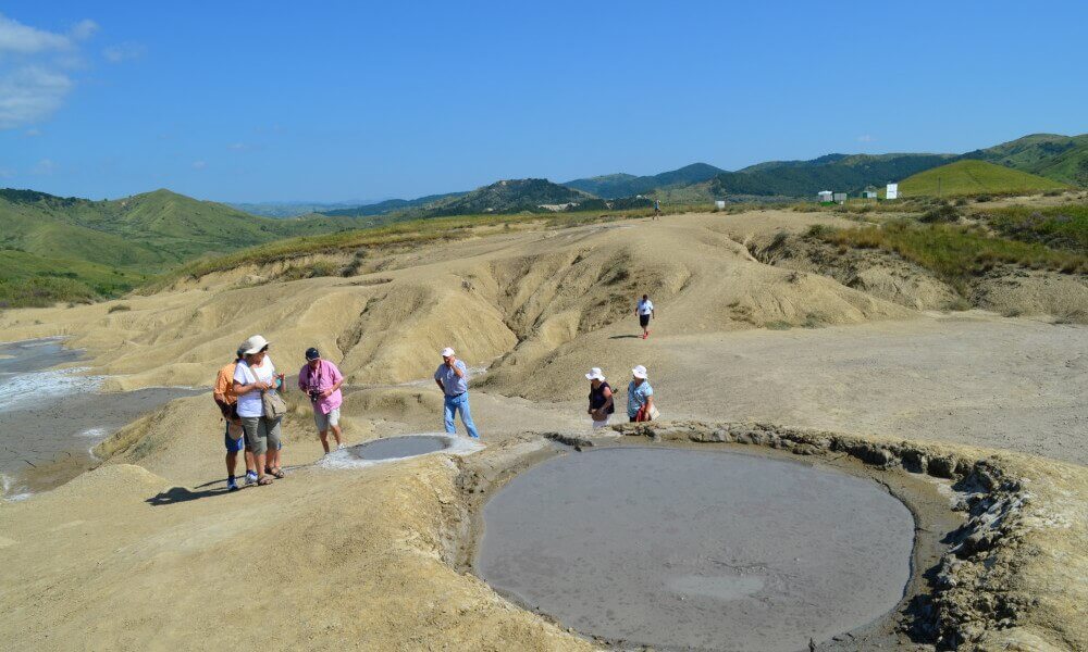 Los volcanes de lodo Rumania