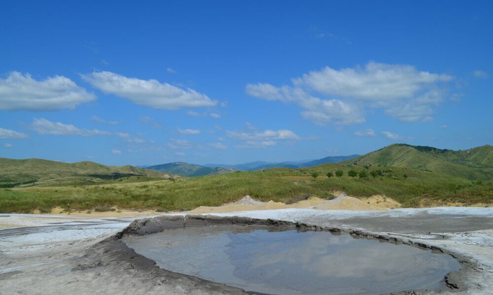 Los volcanes de lodo Rumania